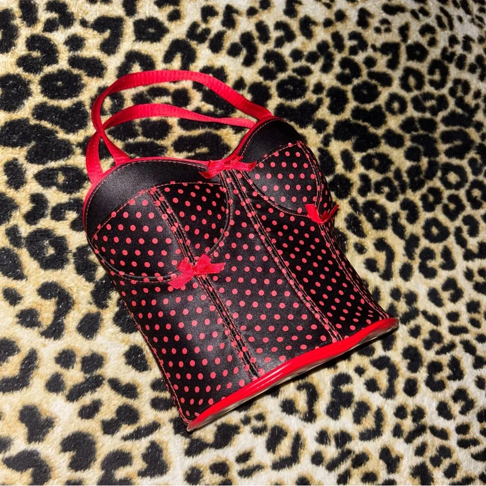 corset polka dot handbag (limited time SALE)